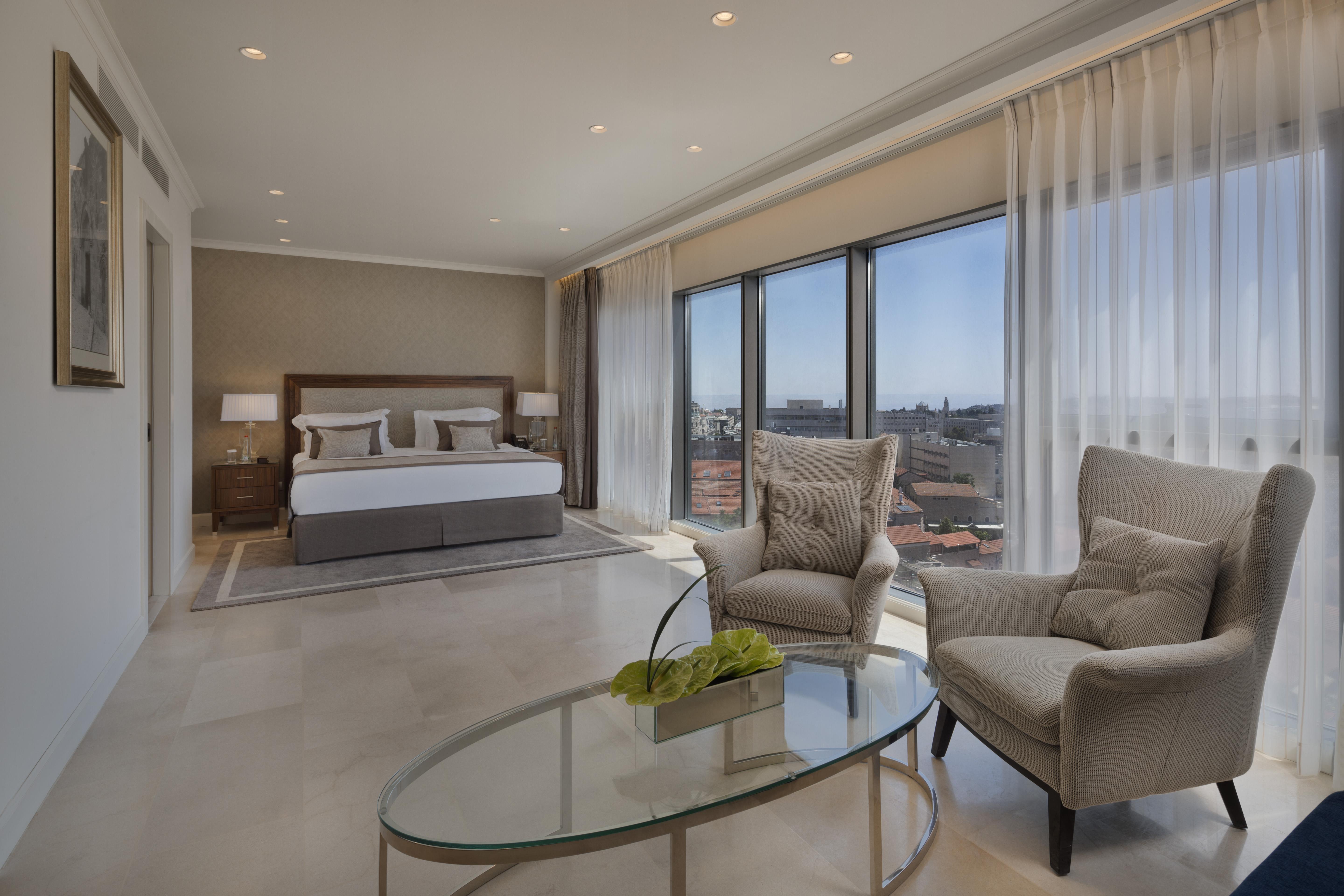 Herbert Samuel Baitulmaqdis Luaran gambar A bedroom at the Four Seasons Hotel