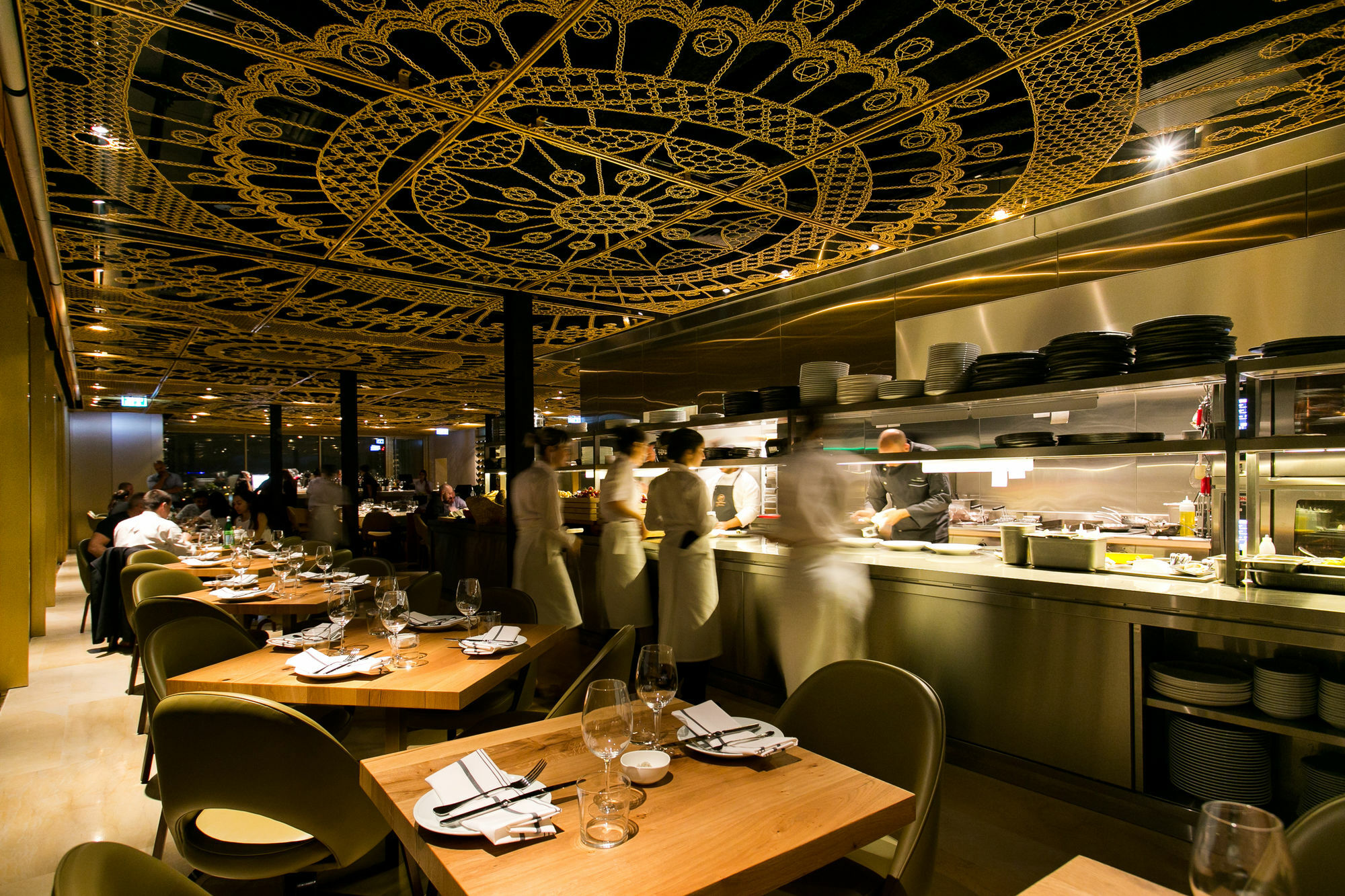 Herbert Samuel Baitulmaqdis Luaran gambar Interior of the restaurant